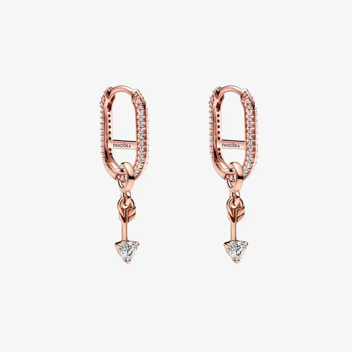 Hoop Earrings Women Pandora Online Me Arrow Of Love Earring Set
