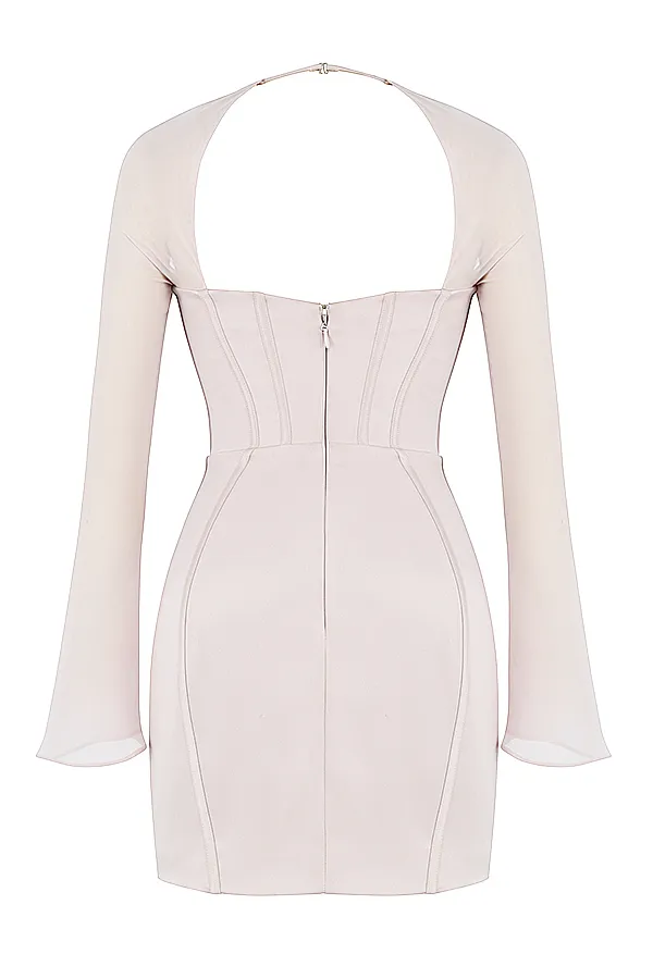 House Of CB IsraCrystal Satin Corset Mini Dress 8211 SALE Crystal Women Corset Dresses