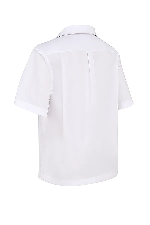 House Of CB MaikoWhite Oversized Shirt White Women Tops
