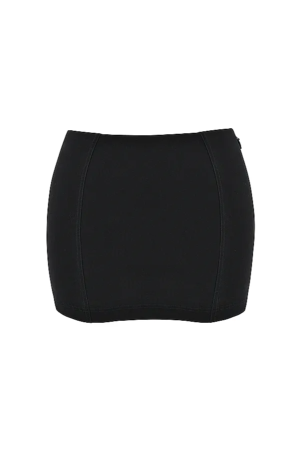 House Of CB NishaBlack Sculpting Mini Skirt 8211 SALE Black Women Skirts