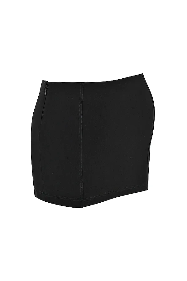 House Of CB NishaBlack Sculpting Mini Skirt 8211 SALE Black Women Skirts
