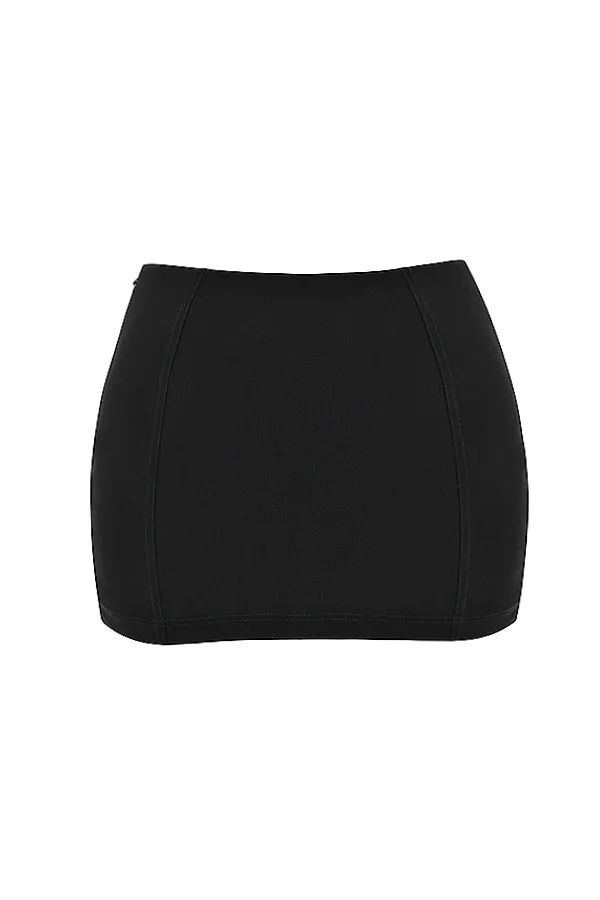 House Of CB NishaBlack Sculpting Mini Skirt 8211 SALE Black Women Skirts