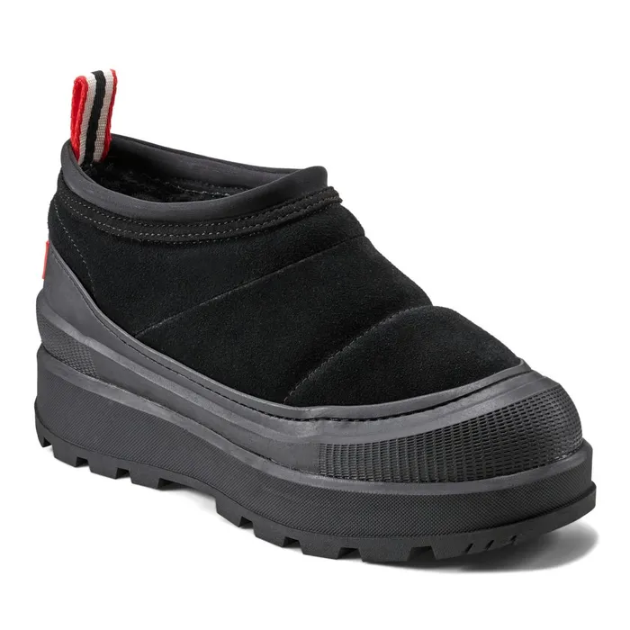 Hunter Boots Askern Waterproof Slipon Shoes Black Women Insulated and Snow Boots Hunter Boots Askern Waterproof Slipon Shoes Black Women Insulated and Snow Boots