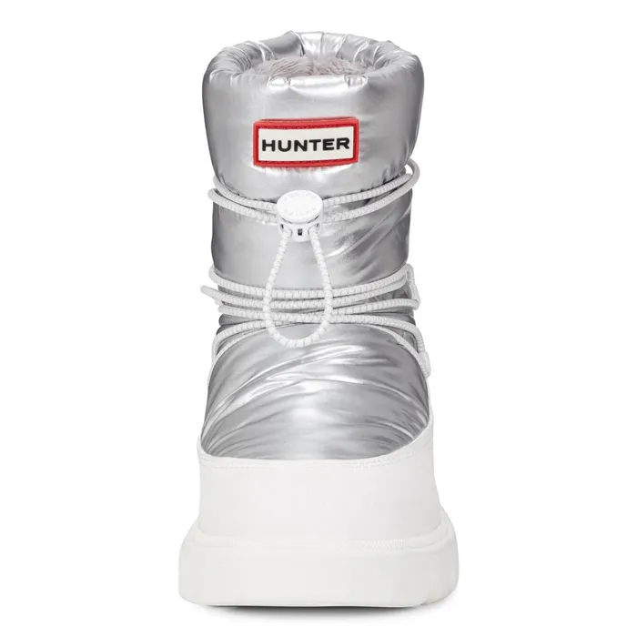 Hunter Boots Big Kids Cozy Lug Sole Insulated Waterproof Snow Boots Silver Kids Insulated and Snow Boots Hunter Boots Big Kids Cozy Lug Sole Insulated Waterproof Snow Boots Silver Kids Insulated and Snow Boots