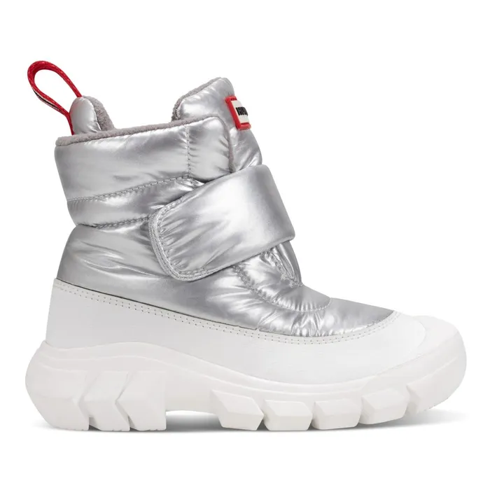 Hunter Boots Little Kids Igloo Lug Sole Insulated Waterproof Snow Boots Silver Kids Insulated and Snow Boots Hunter Boots Little Kids Igloo Lug Sole Insulated Waterproof Snow Boots Silver Kids Insulated and Snow Boots
