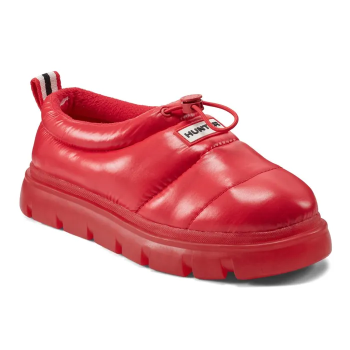 Hunter Boots Madison Lug Sole Insulated Water Resistant Slipon Shoes Medium Red Women Insulated and Snow Boots Hunter Boots Madison Lug Sole Insulated Water Resistant Slipon Shoes Medium Red Women Insulated and Snow Boots