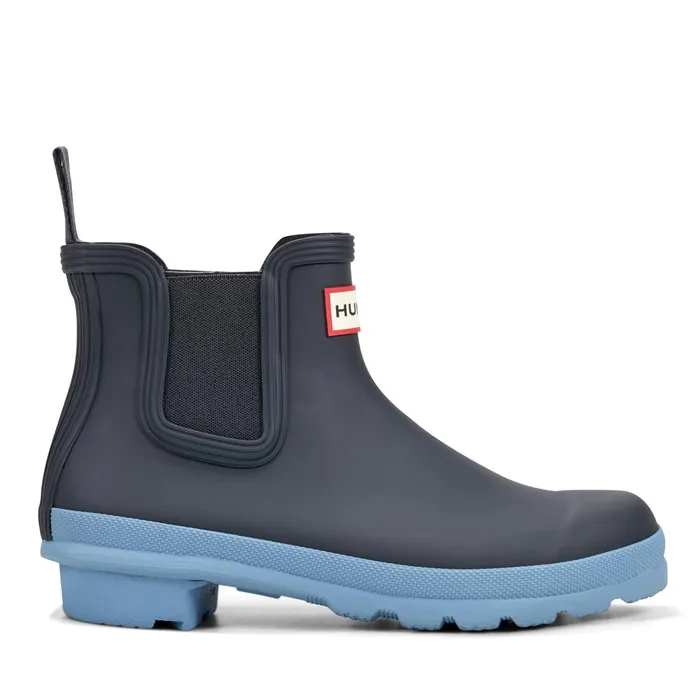 Hunter Boots Original Chelsea Boots Dark Blue Women Original Chelsea Boots