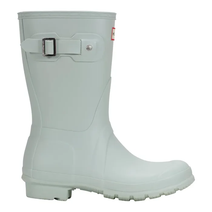 Hunter Boots Original Short Rain Boots Light Green Women Original Short Rain Boots