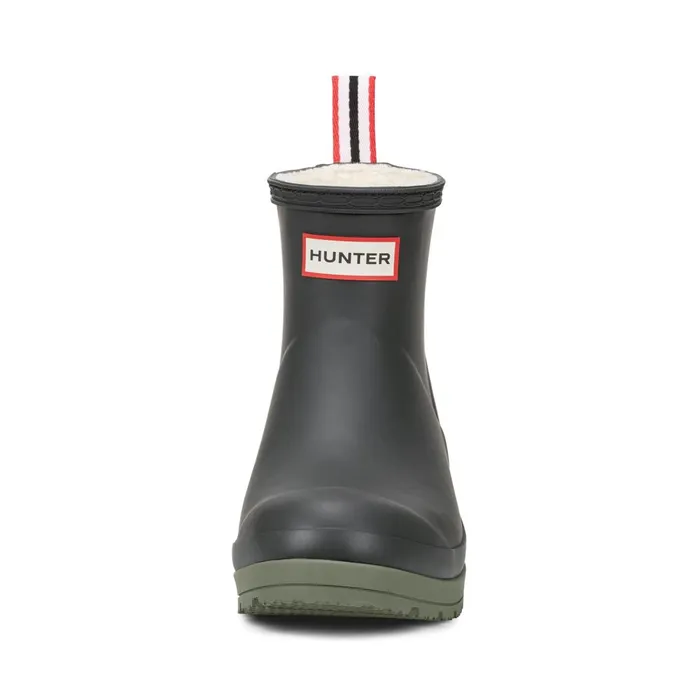 Hunter Boots PLAY Insulated Vegan Shearling Short Rain Boots Black Women Insulated and Snow Boots Hunter Boots PLAY Insulated Vegan Shearling Short Rain Boots Black Women Insulated and Snow Boots