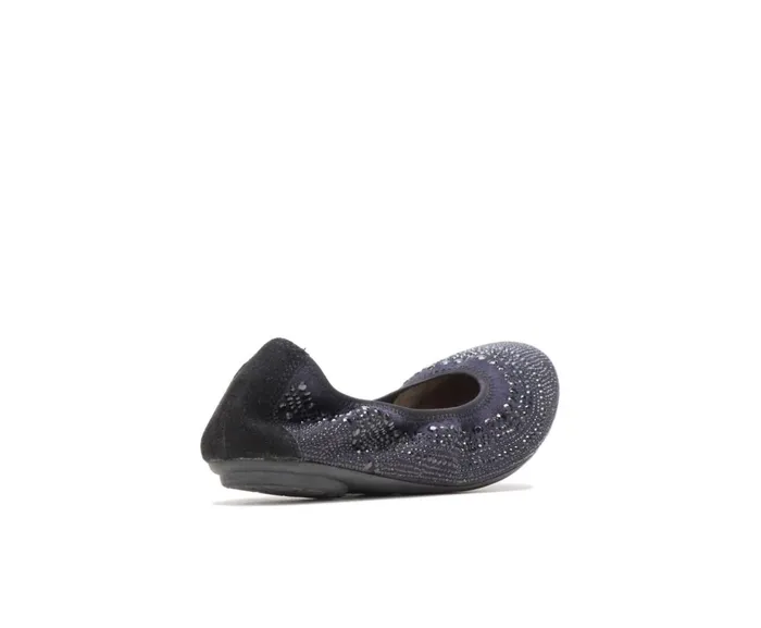 Hush Puppies Flats and SlipOns Women Chaste Ballet Black Stud Hush Puppies Flats and SlipOns Women Chaste Ballet Black Stud