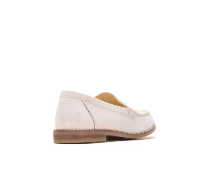 Hush Puppies Flats and SlipOns Women Wren Loafer Pale Pink Suede