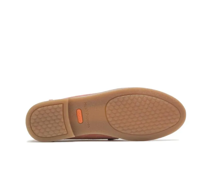 Hush Puppies Flats and SlipOns Women Wren Loafer Salmon Suede