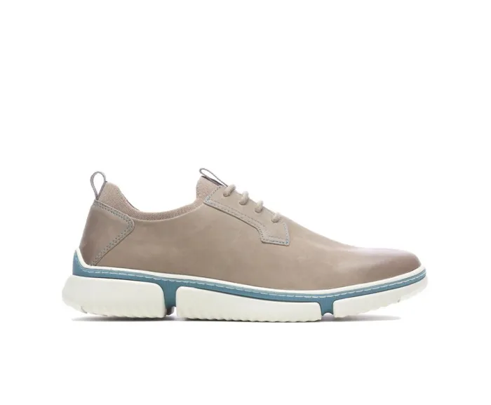 Hush Puppies Sneakers Men Bennet Plain Toe Oxford Fossil Nubuck