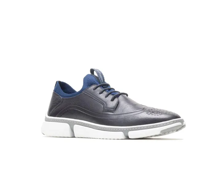 Hush Puppies Sneakers Men Bennet Wingtip Oxford Navy Leather Hush Puppies Sneakers Men Bennet Wingtip Oxford Navy Leather
