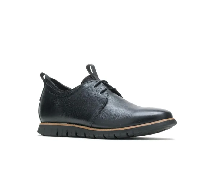 Hush Puppies Sneakers Men Colby Oxford Black Leather Hush Puppies Sneakers Men Colby Oxford Black Leather