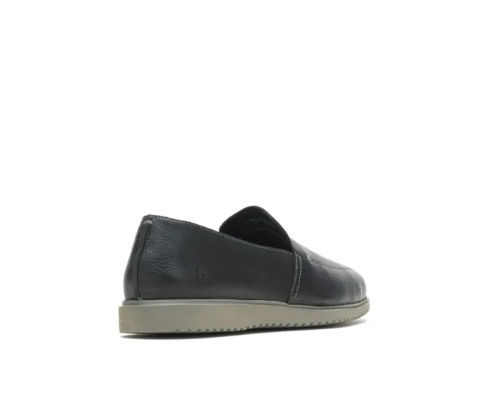 Hush Puppies Sneakers Men Everyday SlipOn Black Leather Hush Puppies Sneakers Men Everyday SlipOn Black Leather