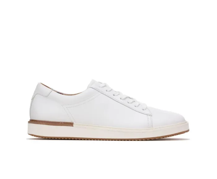 Hush Puppies Sneakers Men Heath Sneaker White Leather