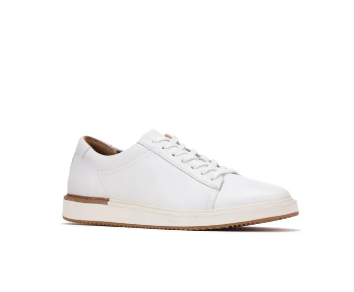 Hush Puppies Sneakers Men Heath Sneaker White Leather Hush Puppies Sneakers Men Heath Sneaker White Leather