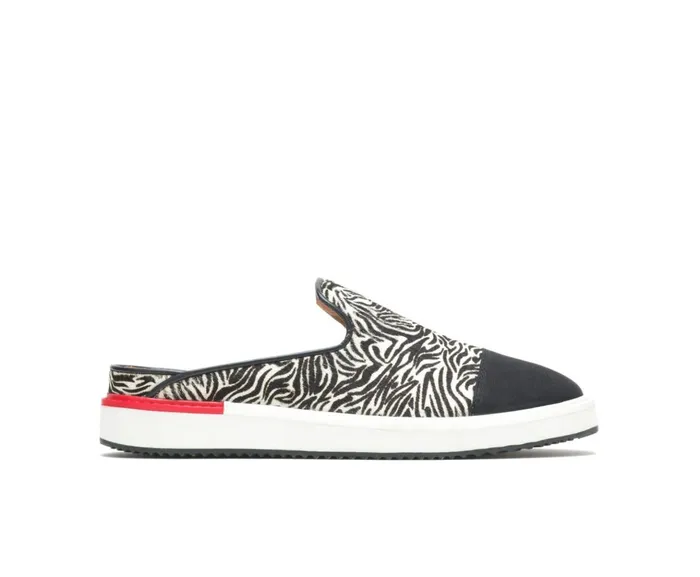 Hush Puppies Sneakers Women Sabine Mule Zebra Calf Hair