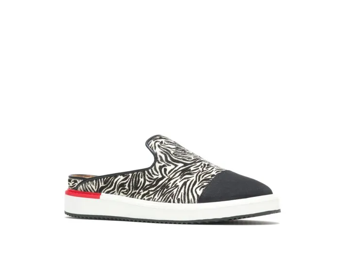 Hush Puppies Sneakers Women Sabine Mule Zebra Calf Hair
