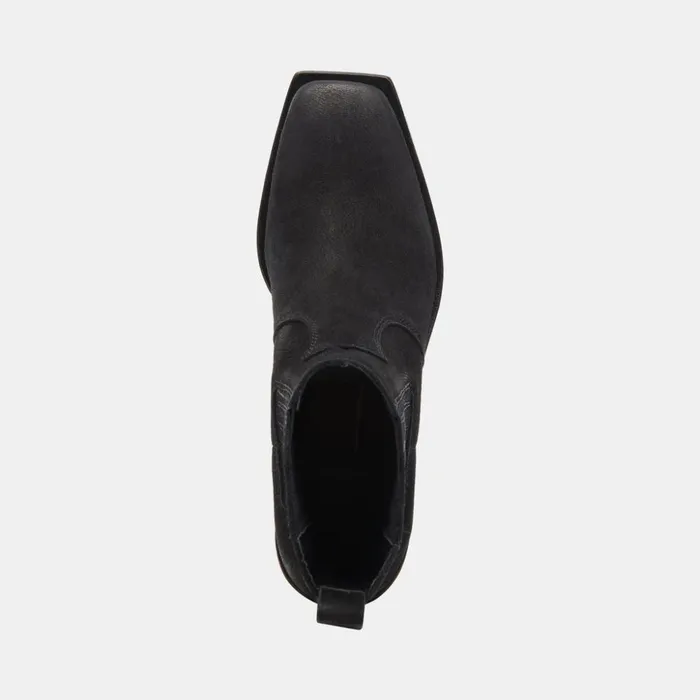 Irnie Booties Black Nubuck Women Dolce Vita Boots and Booties