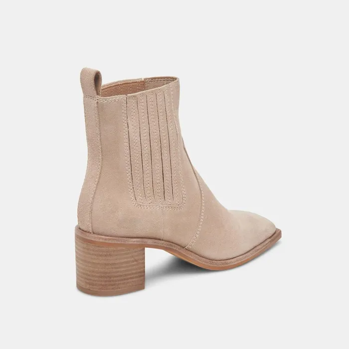 Irnie Booties Taupe Suede Women Dolce Vita Boots and Booties