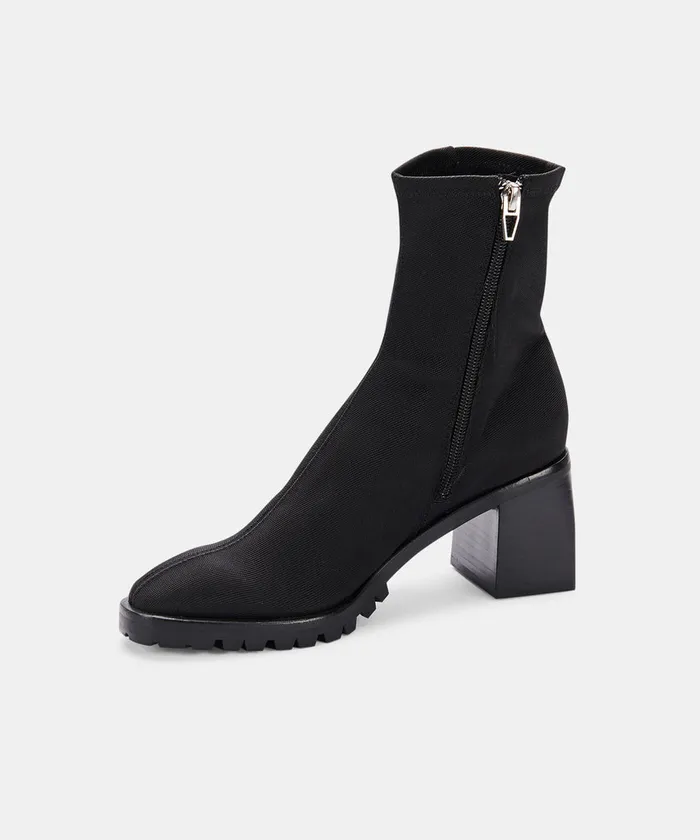Izora Booties Black Fabric Women Dolce Vita Boots and Booties