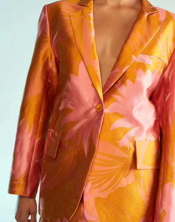 Jackets and Coats Women Cynthia Rowley Harper Jacquard Blazer