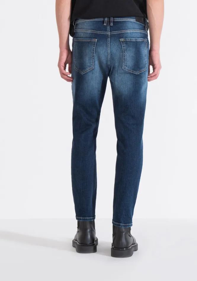 Jeans Men Antony Morato Skinny Cropped Fit 034Karl034 Jeans In Blue Denim Light Blue