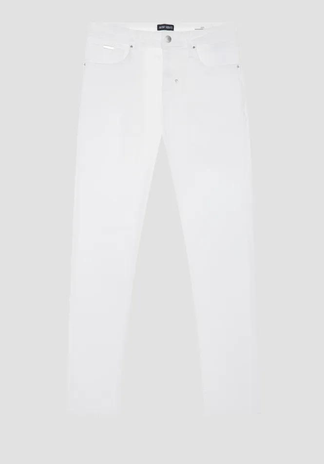 Jeans Men Antony Morato Tapered Fit 034Ozzy034 Jeans In Power Stretch Denim White