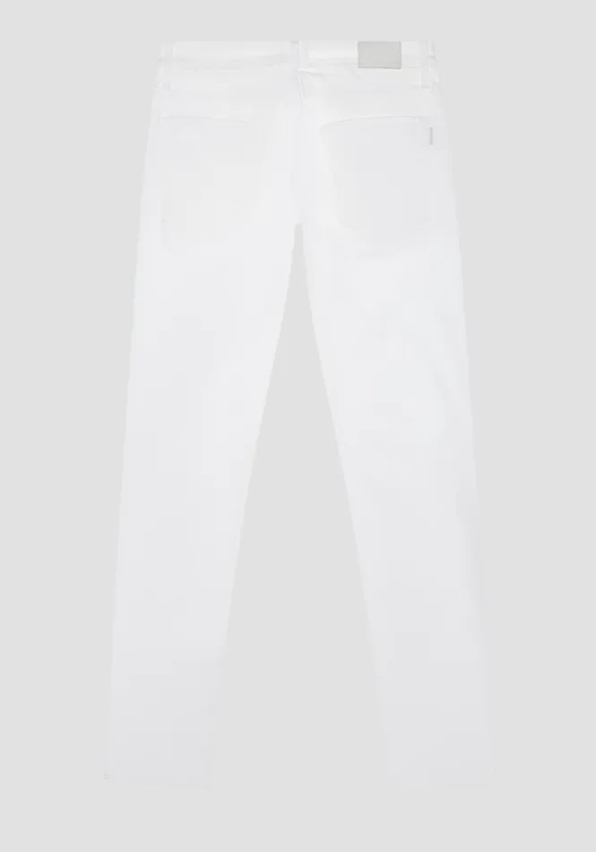 Jeans Men Antony Morato Tapered Fit 034Ozzy034 Jeans In Power Stretch Denim White