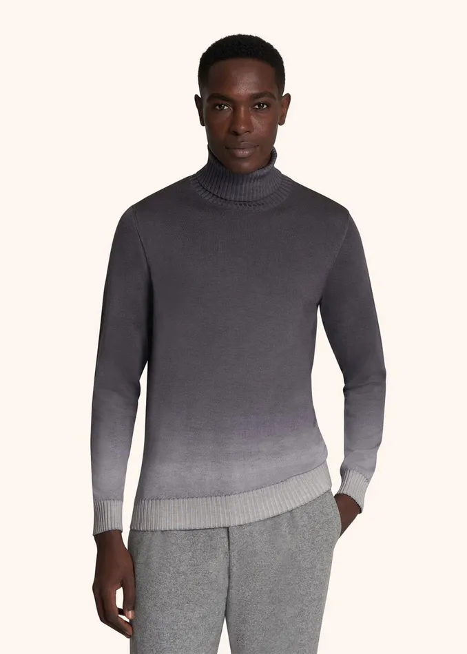 JERSEY HIGH NECK CASHMERE Men Kiton Knitwear JERSEY HIGH NECK CASHMERE Men Kiton Knitwear