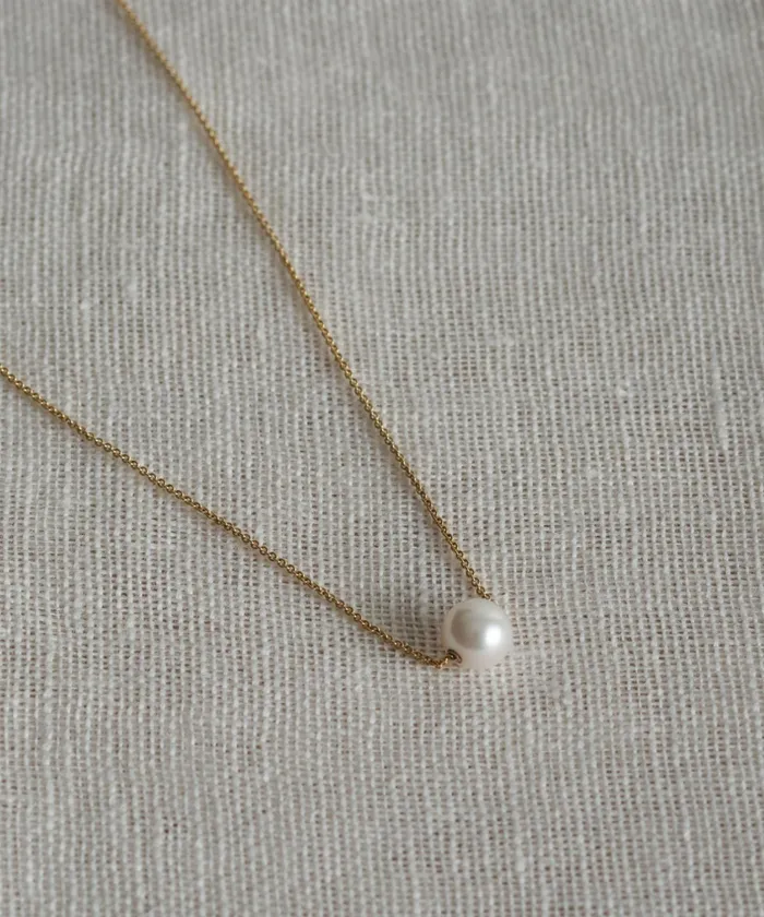 Jewelry Women Jenni Kayne Philo Pearl Necklace Gold