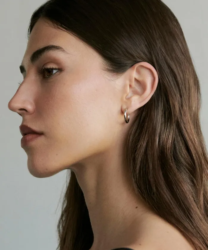 Jewelry Women Jenni Kayne Small Eloise Hoops White Gold