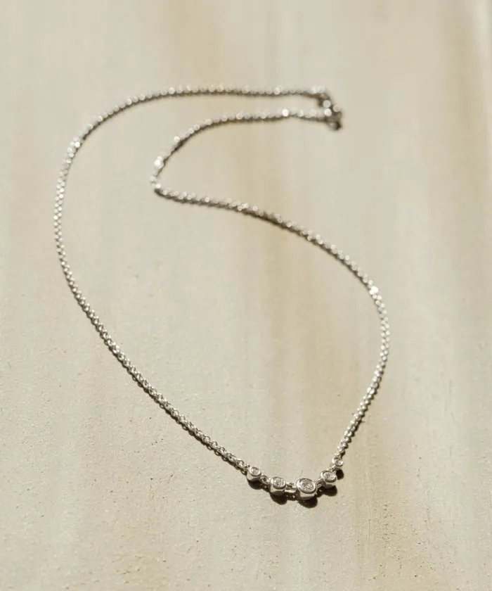 Jewelry Women Jenni Kayne Violette Diamond Necklace White Gold