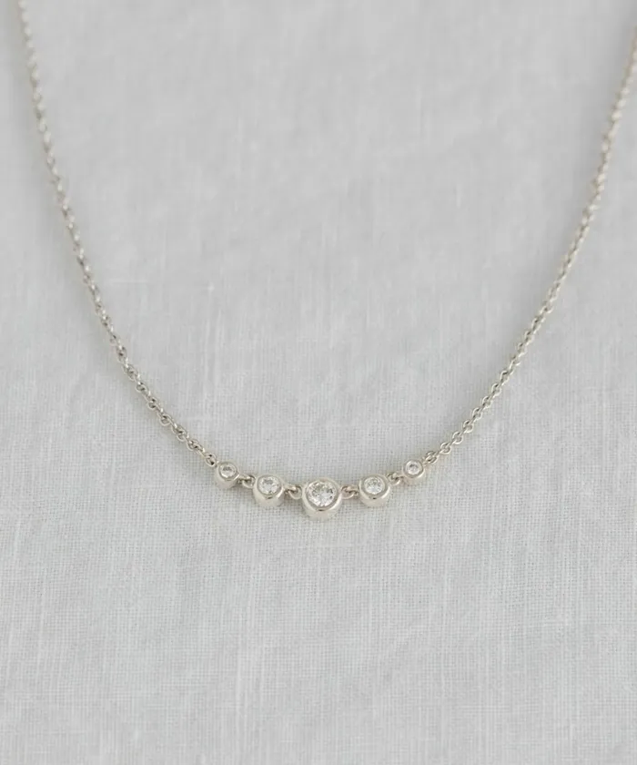 Jewelry Women Jenni Kayne Violette Diamond Necklace White Gold