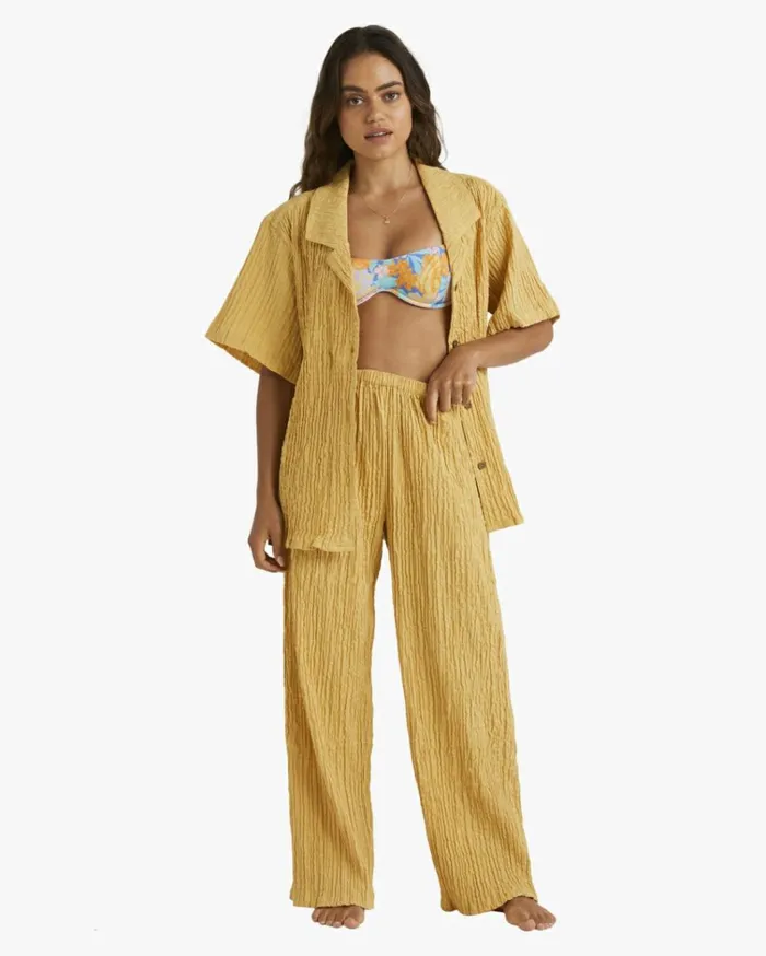 Julia Shirt Woven Shirt Citrus Women Billabong Tops