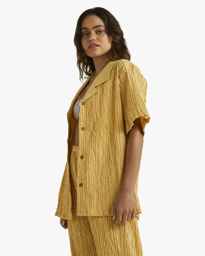 Julia Shirt Woven Shirt Citrus Women Billabong Tops