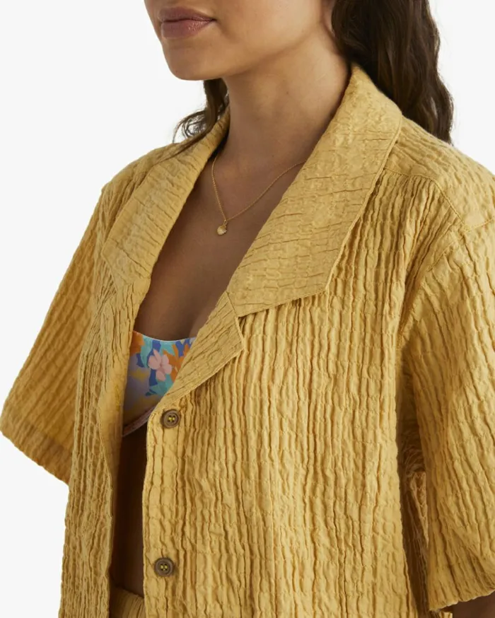 Julia Shirt Woven Shirt Citrus Women Billabong Tops