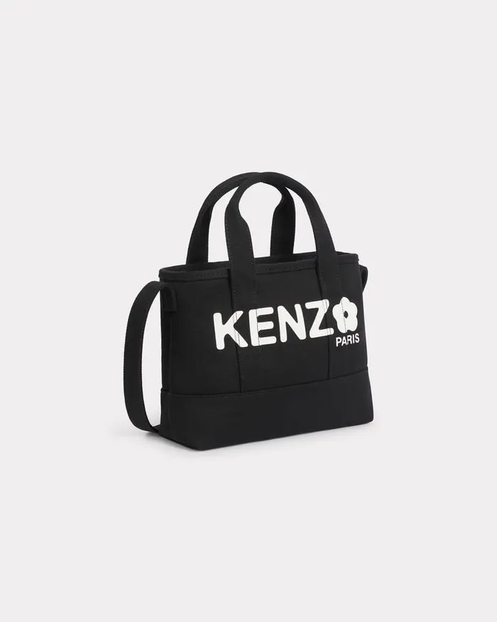 Kenzo Bags MenWomen Utility039 Small Tote Bag In Canvas Black