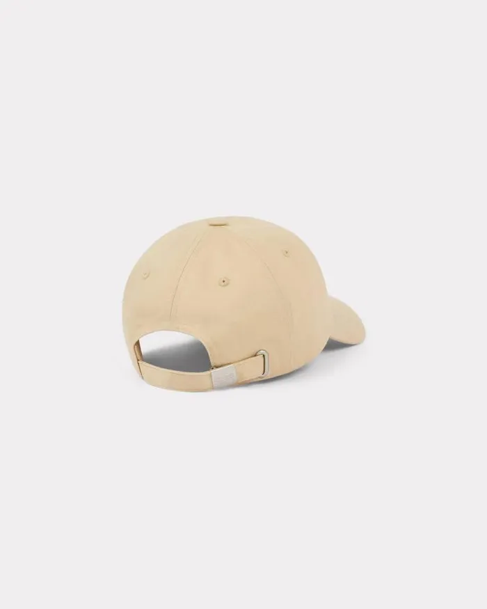 Kenzo Caps And Hats MenWomen Tag039 Cotton Cap Beige