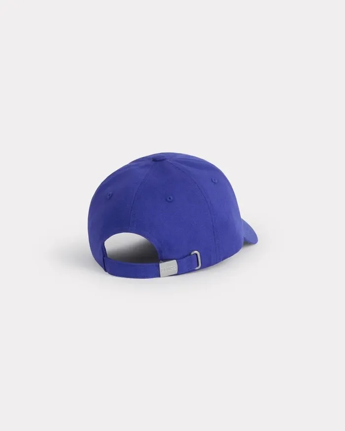Kenzo Caps And Hats MenWomen Utility039 Cotton Cap Deep Sea Blue