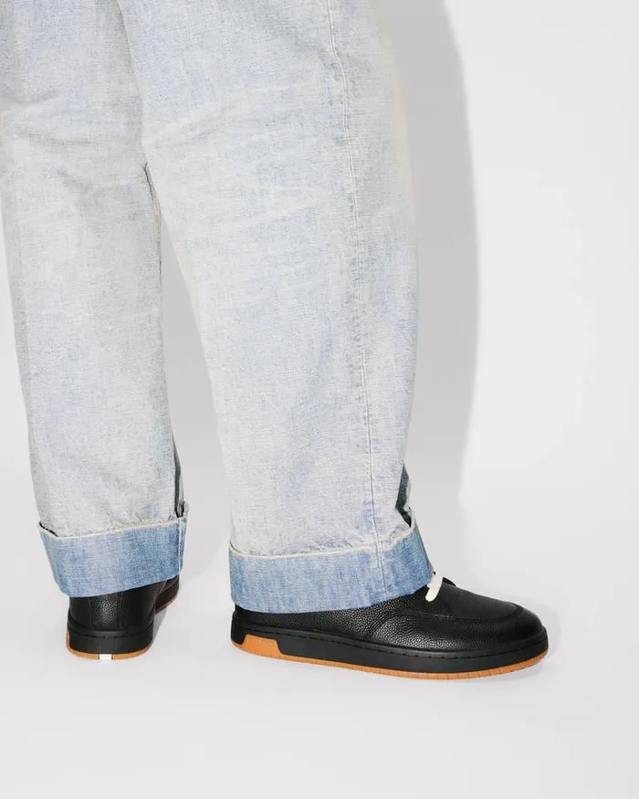 Kenzo Denim Men Large Straight Fit Jeans Stone Bl Dirty Blue Denim
