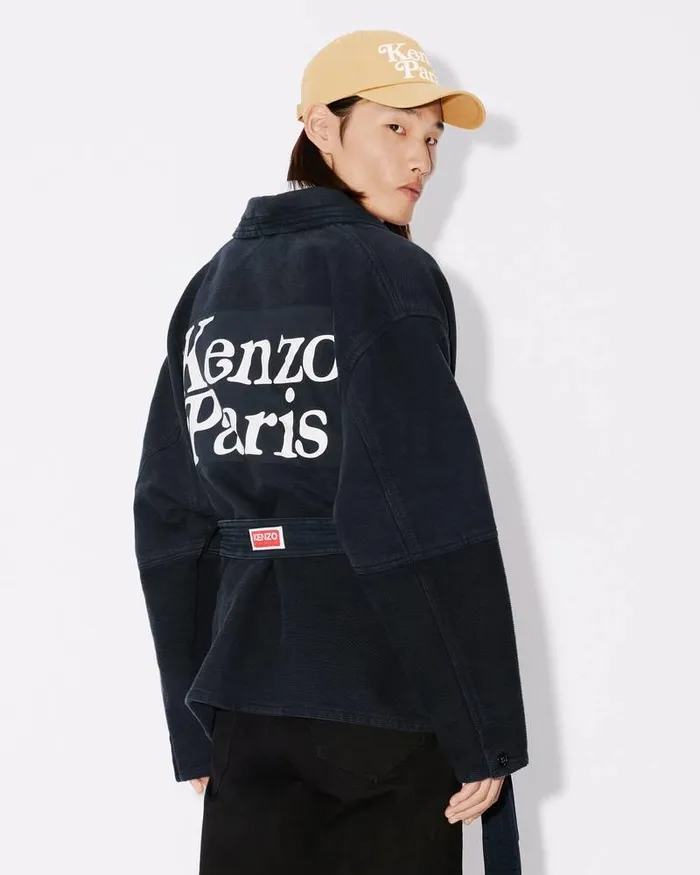 Kenzo Jackets And Coats Men By Verdy039 Workwear Jacket Midnight Blue