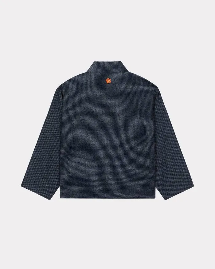Kenzo Jackets And Coats Women Kimono Jacket Midnight Blue