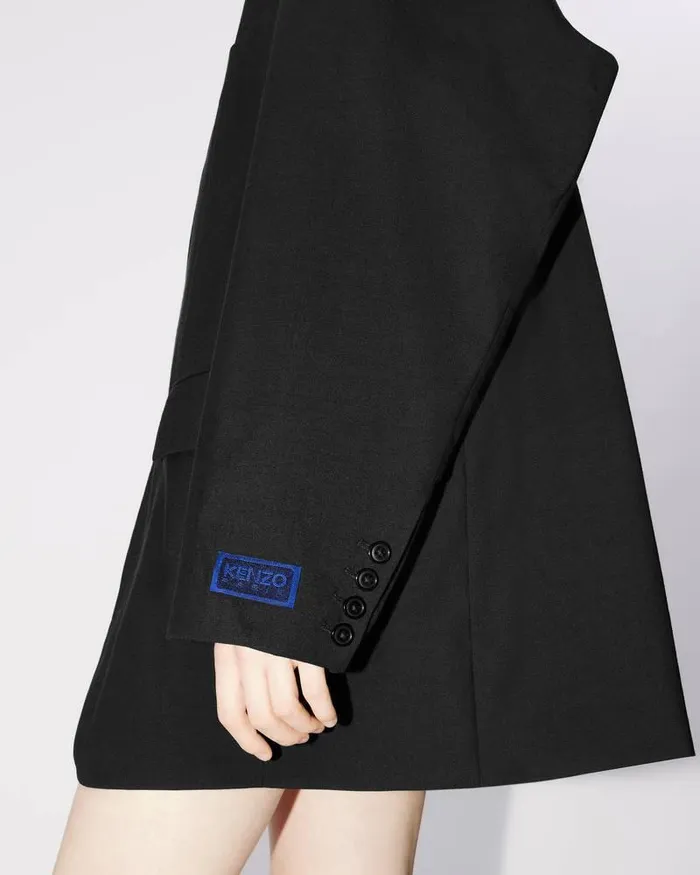 Kenzo Jackets And Coats Women Oversized Tailored Jacket Black