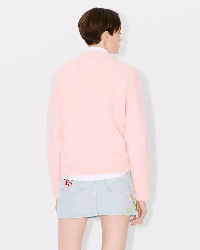 Kenzo Knitwear Women Elephant039 Wool Jumper Faded Pink