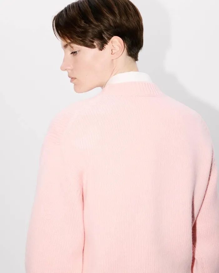 Kenzo Knitwear Women Elephant039 Wool Jumper Faded Pink