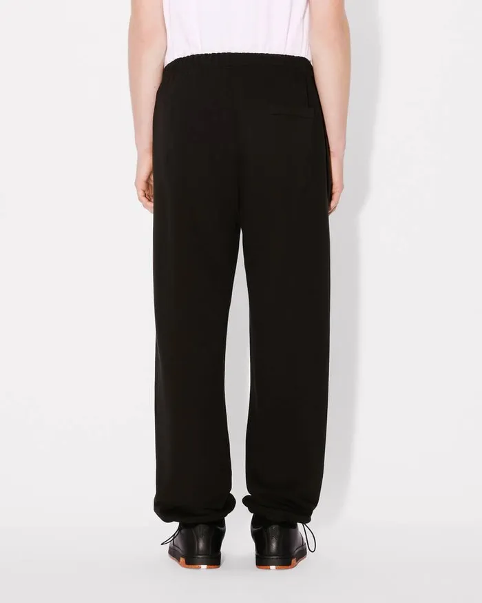 Kenzo Pants And Shorts Men 039Boke Flower 20039 Embroidered Jog Pants Black