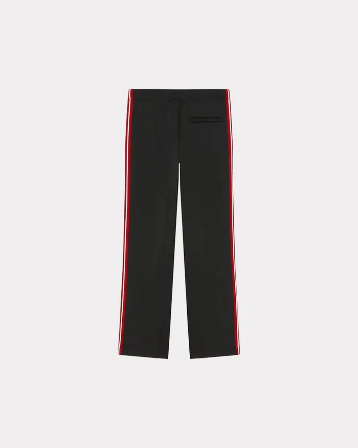 Kenzo Pants And Shorts Men 039Year Of The Dragon039 Embroidered Jogging Trousers Black